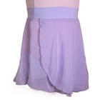 Capezio Girls Pull On Chiffon Skirt Lavender