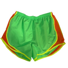 Nike Neon Green Yellow Athletic Running Shorts large