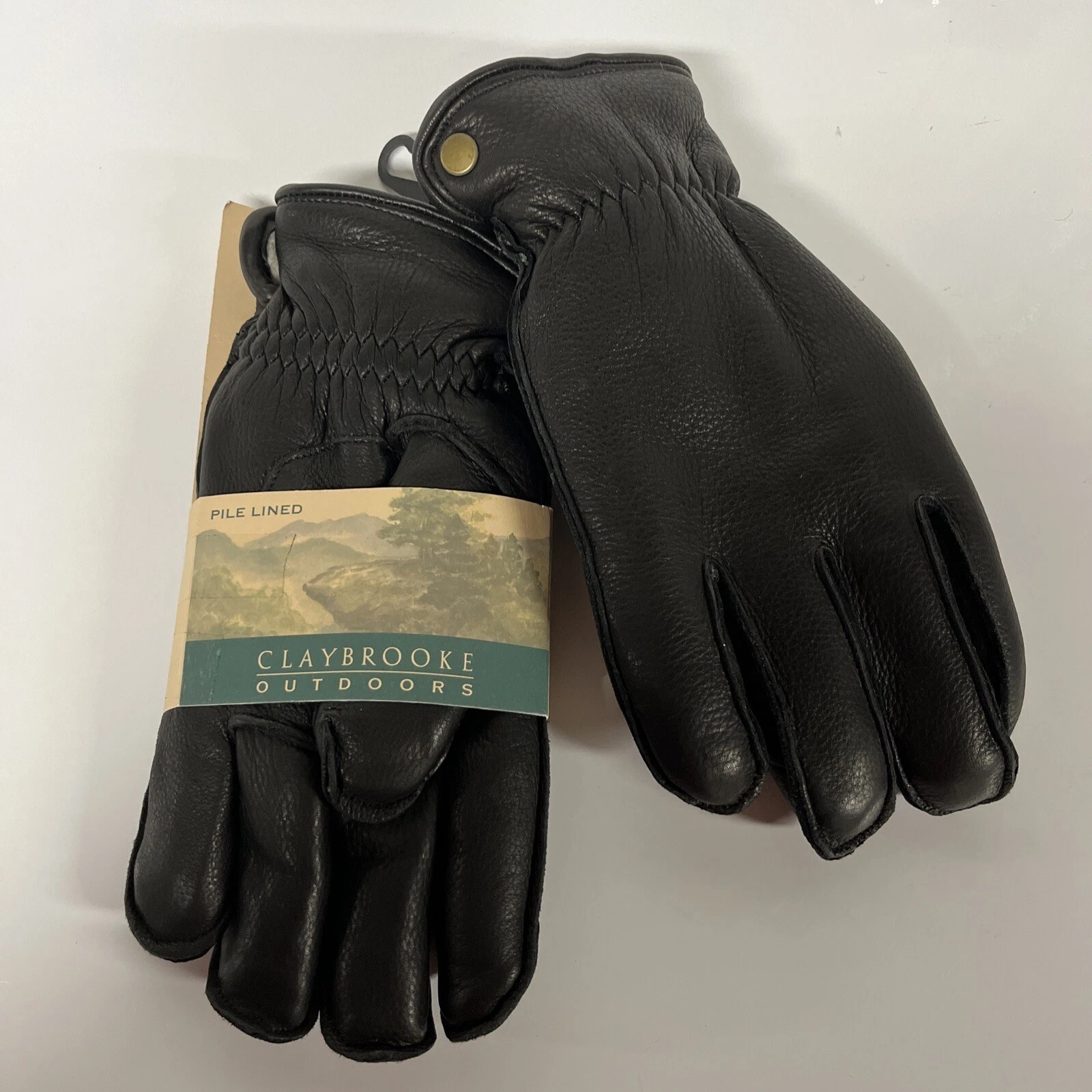 CLAYBROOKE OUTDOORS GENUINE DEERSKIN LEATHER GLOVES
Opens in a new window or tab