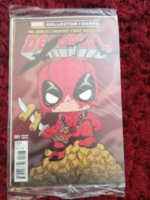 Deadpool #1 - Marvel Collector Corps Variant Edition New Sealed 