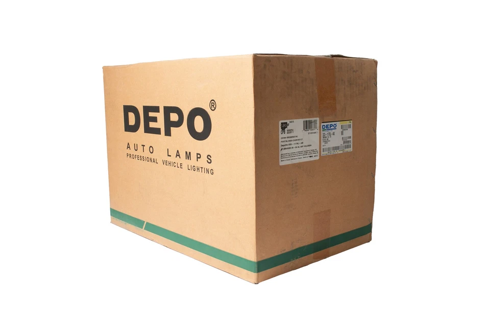 Depo Maxzone Left Headlamp Assembly Fit 2006-10 Jeep Commander Part Number 22371 Foto 2 de 4