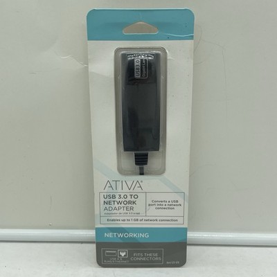 Ativa USB 3.0 to Network Adapter 529-878 NEW Sealed