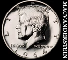 1964 Silver Kennedy Half Dollar - Choice Gem Proof  Lustrous  #K1381