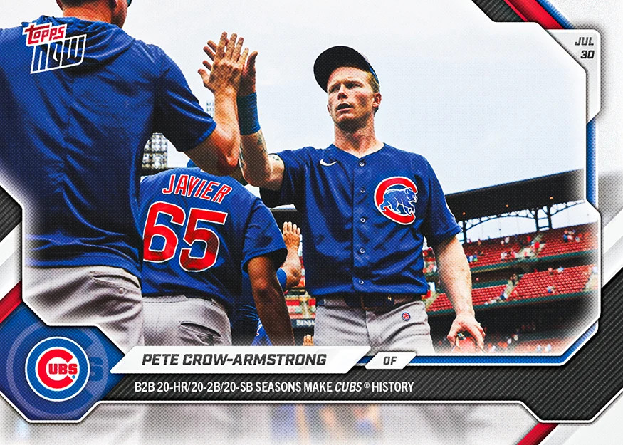 Pete Crow-Armstrong 2026 MLB Topps NOW Card 503 Presale