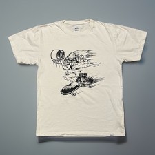 Camisa Logotipo Alva Vans Old School Skateboard Venice Dogtown Z-Boys Punk Pequeña