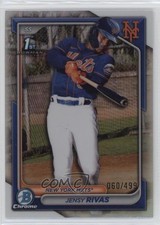 2024 Bowman Chrome Prospects Refractor 60/499 Jensy Rivas #BCP-251 0hw6