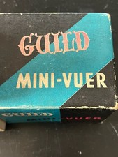 Vintage Boxed 1950s Craftsman's Guild Polyurethane Mini Vuer For 2x2 Slides