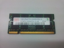 Ram Memory SO-DIMM 1GB PC2-5300S HYNIX HYMP512S64EP8