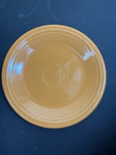 Fiesta Homer Laughlin Tangerine Saucer 7.25” Plate USA XXC Lead Free