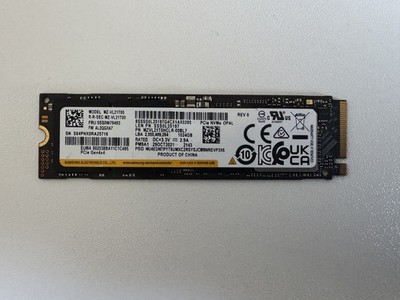 Samsung 1TB NVMe SSD PM9A1 (ähnlich 980 Pro) PCIe 4.0 MZ-VL21T00