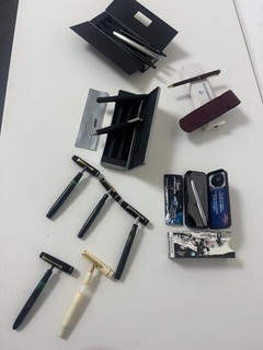 KONVOLUT MARKEN FÜLLER & KUGELSCHREIBER FISHER SPACE KAWECO LAMY WATERMAN´S USW.