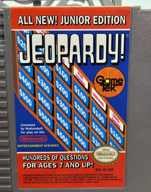 Jeopardy Junior Edition (Nintendo Entertainment System, NES 1989) Complete CIB
