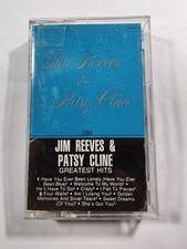 Greatest Hits by Cline, Patsy / Reeves, Jim Cassette, 1990 VG CS4