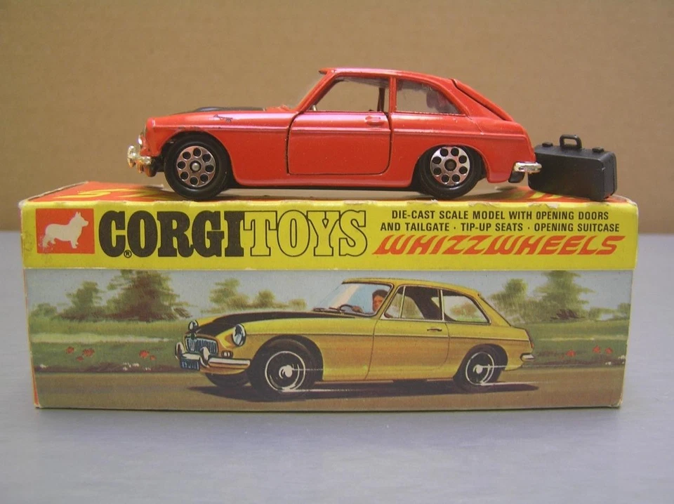 Corgi Toys 378 MGC GT Competition Model 1/43 scale made in Great Britain EXIB+ - Image 3 of 4