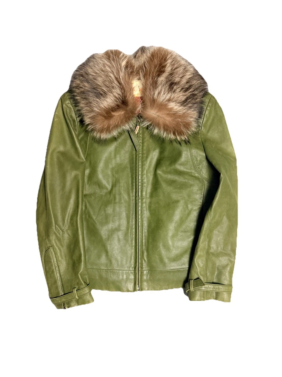 Raccoon Leather Vintage Coats, Jackets & Vests for Women for sale