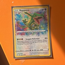Pokémon Rayquaza 138/185 120 PV Olografico Italiano Drago Scoppio Policromo 2020