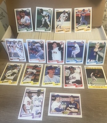 1990 Fleer Canadian Full Set 660 Karten! Selten! NMT+ Griffey / Sosa / Walker / etc