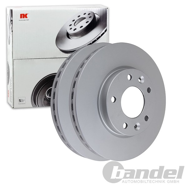 2X NK Bremsscheiben 274Mm BelÜFtet Vorne Passend FÜR KIA Carnival | 313522-image