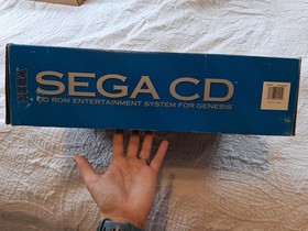 SEGA CD SYSTEM IN BOX SEWER SHARK TESTED WORKS