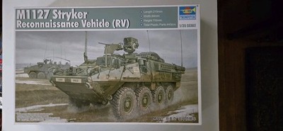 Trumpeter 1/35 US M1127 Stryker Reconnaissance Vehicle Plastic Model Kit In New 