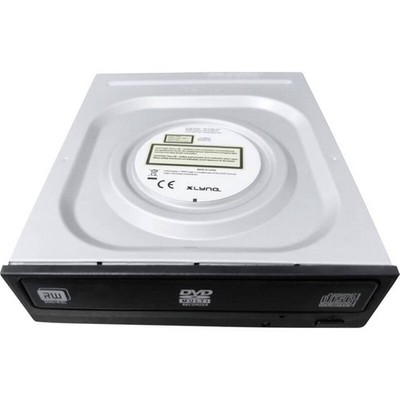 Xlyne DVD-Laufwerk Intern SATA III Schwarz Silber Bulk Laufwerk PC - Wie Neu
