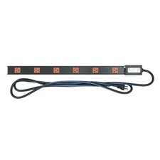 MIDDLE ATLANTIC PDT Low Profile Vertical Power Strip, 6 Outlet, 20A