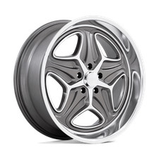 Foose 1pc F172 Merlot 22x9 5x120.6 15 72.56 Anthracite Machined Wheelrim