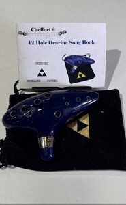 The Legend of Zelda Ocarina of Time Stylized Cheffort 12-Hole Ocarina
