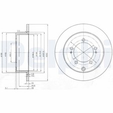 Disque de frein Mitsubishi GALANT