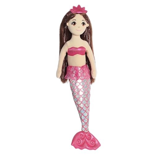 Aurora World Sea Sparkles Mermaid Plush, Ruby,Other Stuffed 