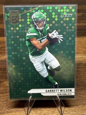 2024 Panini Donruss Elite - Garrett Wilson #16 Green Disco