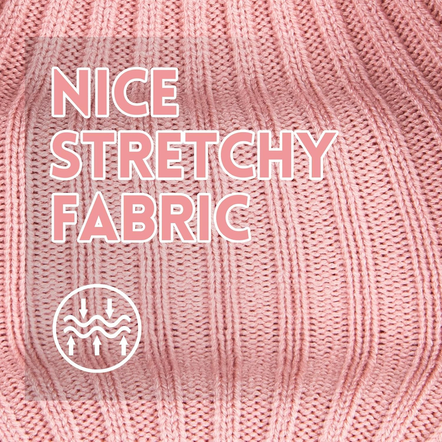 Arm Warmers Women Winter Long Fingerless Gloves Knitted Wrist Warmers with Thumb