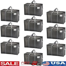 Heavy Duty Storage Bags Zipper Waterproof Large Capacity Moving Organizing New