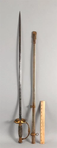 Antique Civil War Model 1860 Staff & Field Officer's Sword J. A. Merrill & Co NR