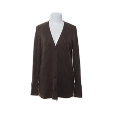 Strickjacke, Damen, Größe: M, Braun, Nylon/Polyester/Wolle, Rippenstrick #dzC