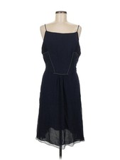 Carolina Herrera Women Blue Casual Dress M