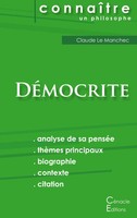 Comprendre DéMocrite (Analyse ComplèTe De Sa PenséE) DéMocrite Taschenbuch 42 S.