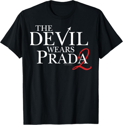 The Devil Wears Prada 2 Official Logo 2 As Red Devil's Tail T