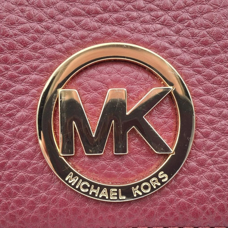 Michael Kors 32F2GFTE3L Fulton Carryall rojo oscuro/merlot/cuero fucsia (CP4002742) Foto 2 de 4