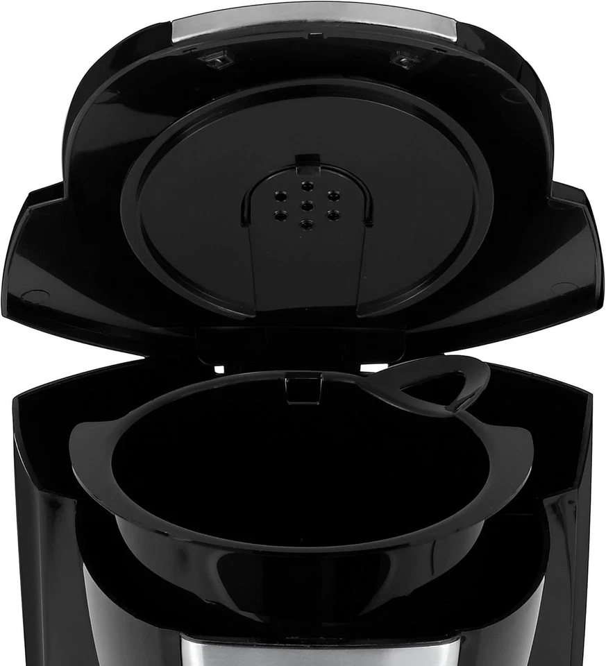 BLACK+DECKER DCM100B 12-Cup Programmable Coffeemaker with Glass Carafe, Black, O - Image 3 of 4