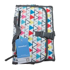 Isamanher Baby Changing Mat Bag Portable Travel Diaper Clutch Waterproof No BPA