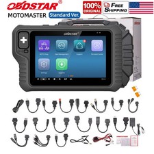 OBDSTAR MOTOMASTER Motorcycle Scanner Code Read &Clear, Data Flow, Action Tester