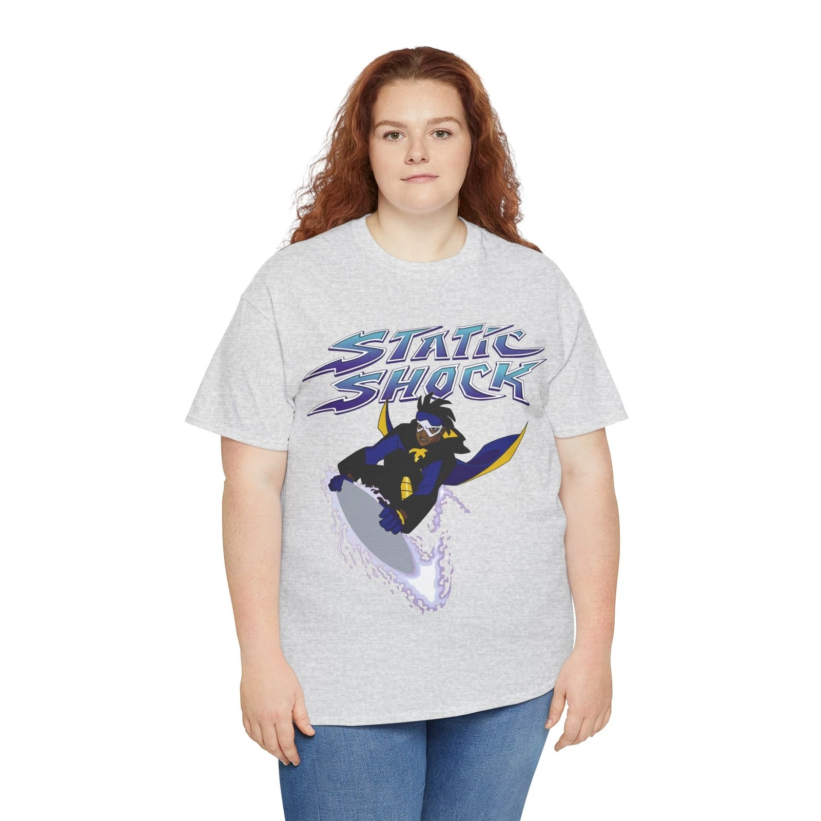 Static Shock T-Shirt - Milestone Comics - WB - DC Comics - Virgil Hawskin