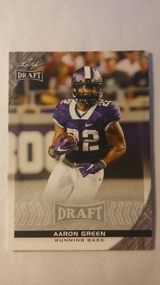 Trading Card Football NFL Aaron Green Los Angeles Rams Leaf Draft 2016