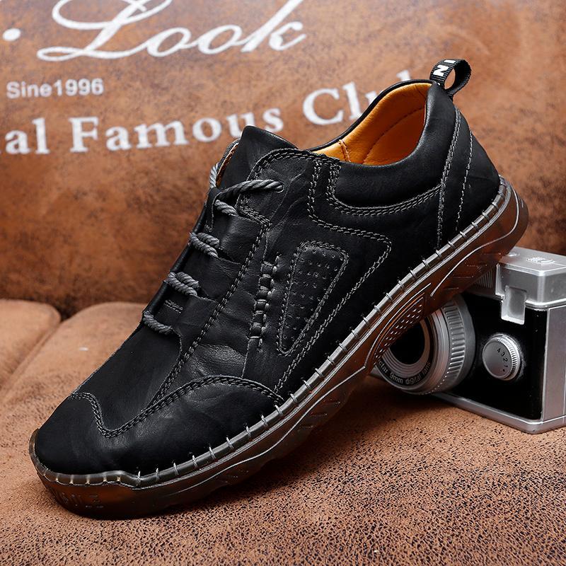SAOLA Scarpe retrò piatte da uomo Leisure Work Pump British Business Oxfords comfort stringate