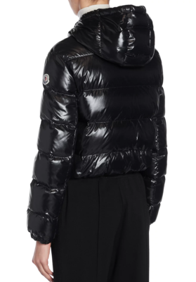 MONCLER Black Puffer Jacket Full Zip NWT Bayard Giubbotto Size 3