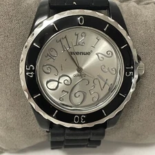 Avenue Women's Watch Quartz Stretch Band Mvot - New Battery / Working