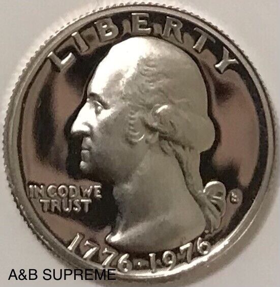 1976 S Washington Quarter Dollar Clad Gem Proof Bicentennial