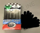 R&G Motorcycle Heated Grips (for 22mm 7/8 Inch Handlebars FREE Thermal Gloves