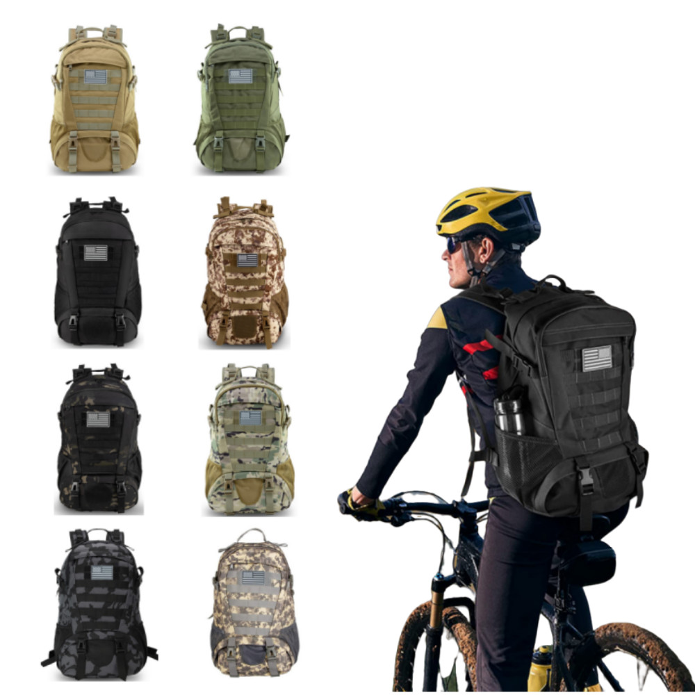 Mochila táctica militar para hombre para acampar senderismo bolsa de viaje 30L ¡mejor!